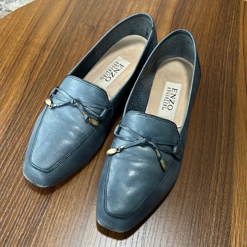 Vintage Enzo Angliolini flats, size 8M